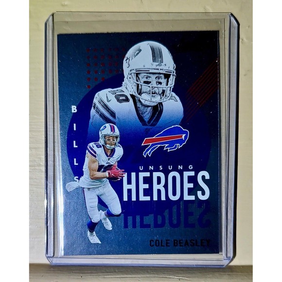 Cole Beasley 2021 Panini NFL Absolute Unsung Heroes Football #UH-19 Card - Picture 1 of 2